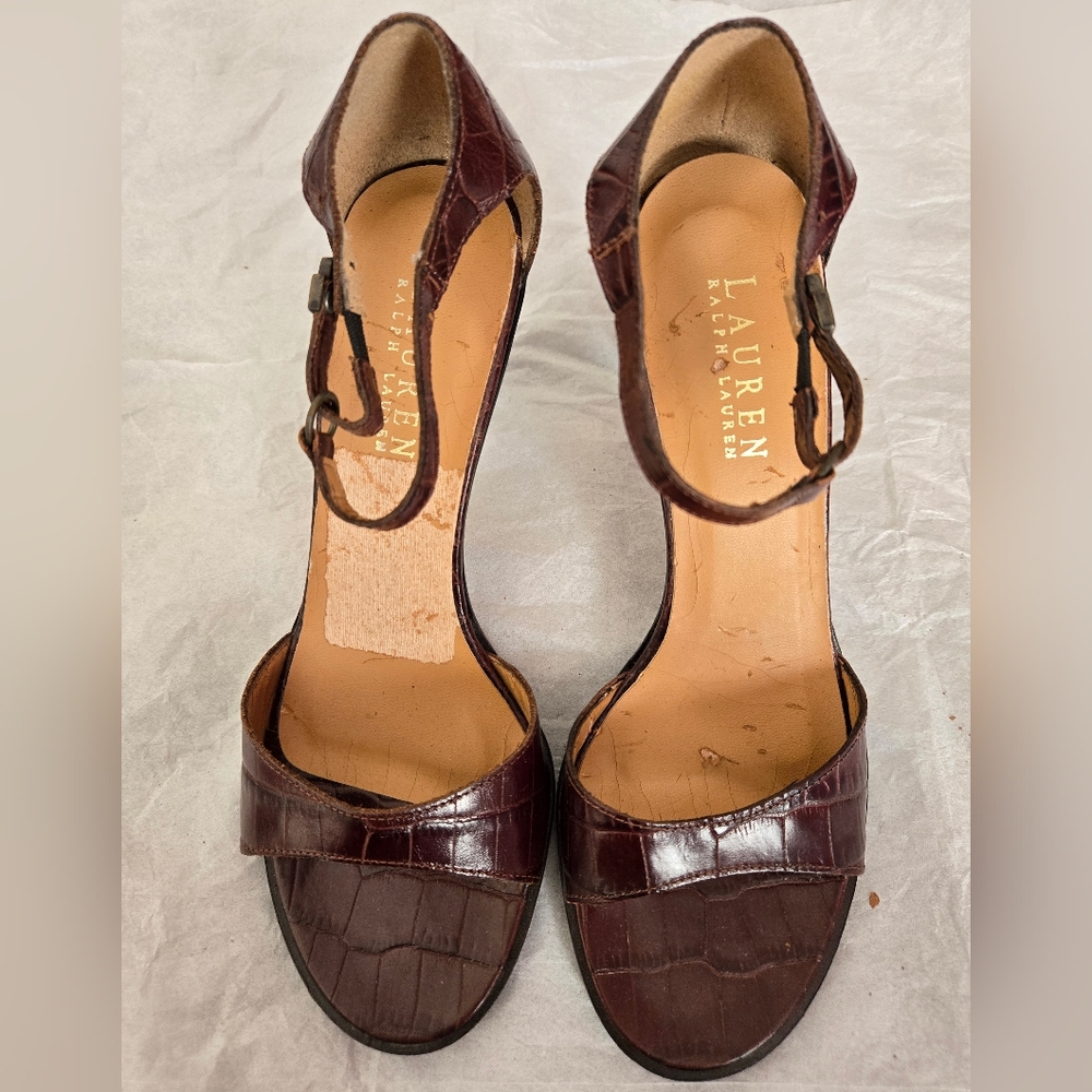 Vintage Lauren Ralph Lauren Brown Sandals